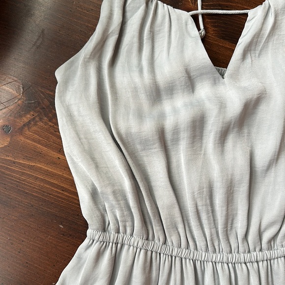 Alice & UO / Urban Outfitters Bibi Satin Midi Dress - Size M - Picture 6 of 6